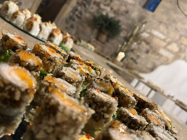 sushi per matrimonio